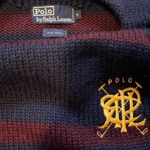 Polo Ralph Lauren Wool Sweater with Stripes